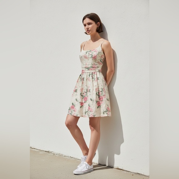 Francesca's Collections Dresses & Skirts - Francescas Floral Cottagecore Dress Small NWT
